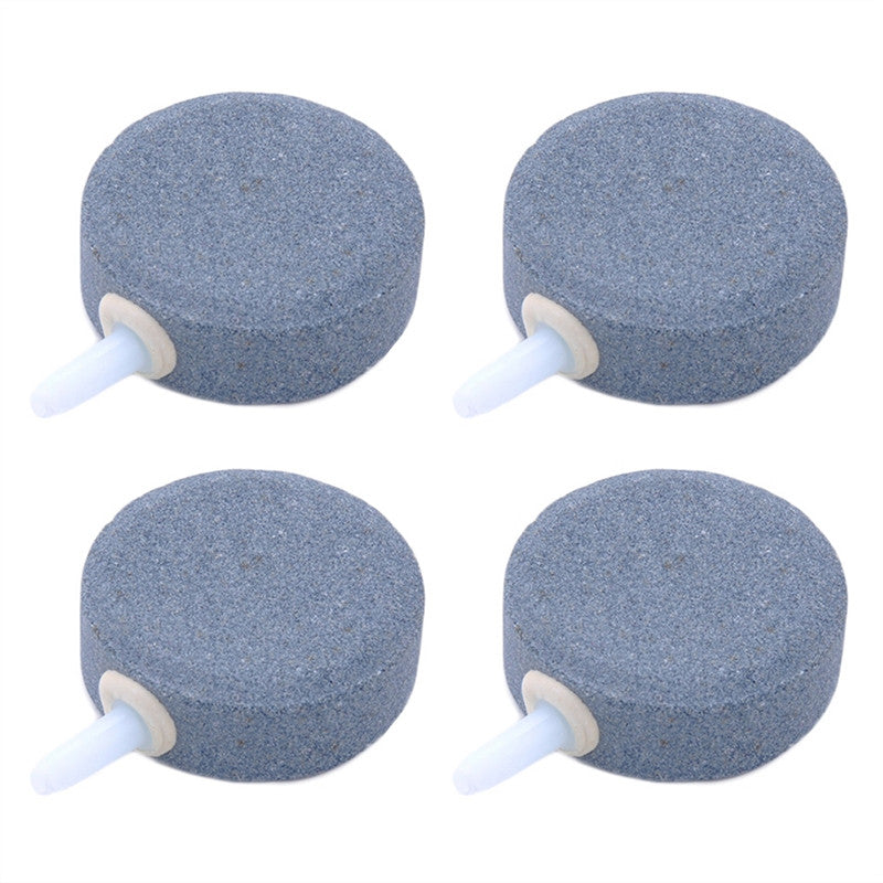 4pcs 4cm Airstone for Aquarium Air Bubble Stone Oxygen Stone for Fish Tank Round Oxygen Diffuser