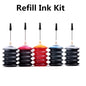 Printer Ink for Epson Canon HP Brother Lexmark DELL Kodak Inkjet Printer CISS Cartridge Refill ink Refill Ink kit 30ml x 5pcs