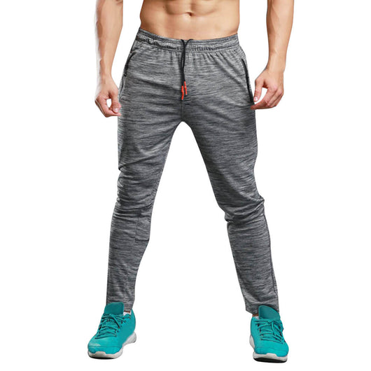 Men Long Casual Sports Pants Gym Slim Fit Trousers Running Jogger Gym Sweatpants