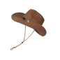 Men Wide Brim Hat Summer Beach Straw Cap Sun Floppy Foldable Hats for Adults