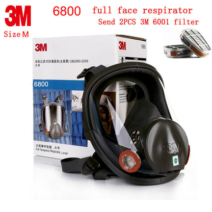 3M 6800 full face respirator Genuine security 3M respirator mask Painting Spraying Industrial safety full face respirator