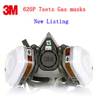 3M 620P respirator gas mask New Listing respirator mask against against painting Car spray protective mask Gift Earplugs