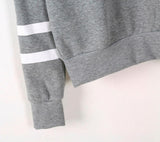 Womens Print Long Sleeve Hoodie Sweatshirt Jumper Hooded Pullover Tops Blouse