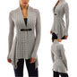 Women  Long Sleeve Sweater Casual Knitted Cardigan Outwear