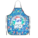 Cat Pattern Sleeveless Aprons Polyester Waterproof Women and Men Dinner Party Kitchen Cooking Apron