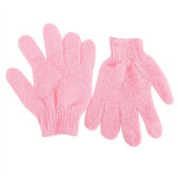 2pcs Shower Exfoliating Bath Gloves Nylon Shower Gloves Body Scrub Exfoliator for Men Women Kids