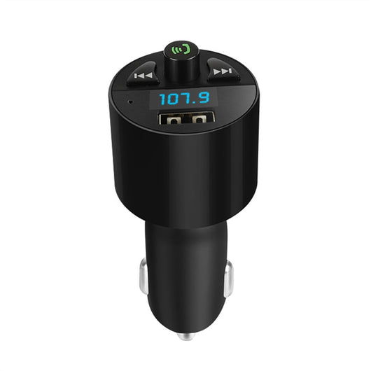 Wireless Single USB Port Quick Car Charger Bluetooth FM Transmitter with MP3 Player