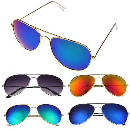 Women Men Classic Unisex Retro Sunglasses Metal Frame