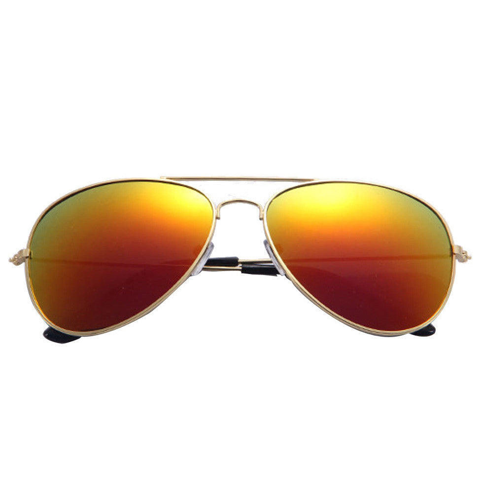 Women Men Classic Unisex Retro Sunglasses Metal Frame