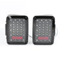 2pcs LED Tail Lamp Smoked Taillight Reversing Lamps Turning Signal for Jeep for Wrangler First Generation Car Driving