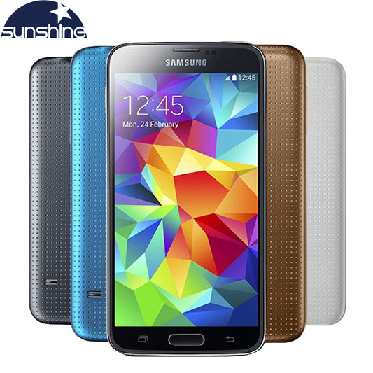 Unlocked Original Samsung Galaxy S5 i9600 Mobile Phone WIFI Quad Core 5.1" 16MP NFC  Android Smartphone Refurbished Phone