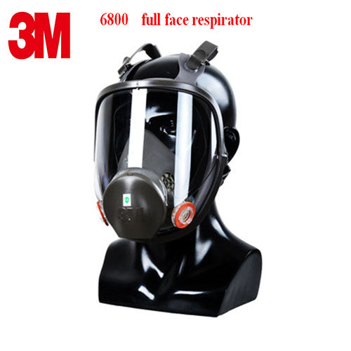 3M 6800 respirator mask high quality rubber full face respirator PC Mirror adapt Toxic gas Painting pesticide protective mask