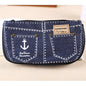 New creative jeans pencil case canvas pencil bag stationery estojo escolar material school supplies papelaria