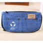 New creative jeans pencil case canvas pencil bag stationery estojo escolar material school supplies papelaria