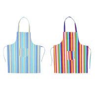 Strip Sleeveless Kitchen Apron Adult Anti-Oil Kitchen Cooking Anti-Dirty Dress Restaurant Household Cleaning Apron