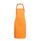 Twill Adjustable Waterproof Cooking Apron Solid Color Coffee Shop Unisex Uniform Chef Butcher Waiter Kitchen Aprons