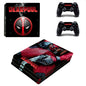 Dead Pool Vinyl Protective Skin Sticker for Playstation 4 Pro Cover Sticker for PS4 Pro Console+2 Controller Skins