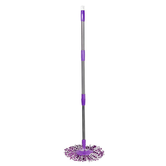 2017 Hot Selling Spin Mop Pole Handle Replacement for Floor Mop 360 No Foot Pedal Version Press-type Buckets JUL20