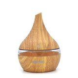 KBAYBO Electric Aroma diffuser wood 300ml Ultrasonic humidifier USB Essential oil Aromatherapy air diffuser LED Light mist make
