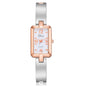 Rectangle watch Rose Gold Plated Women's Elegant Rhinestone Bracelet Fashion Watches