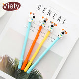 3 pcs/lot cartoon Cute dag pet gel pen kawaii pens school supplies stationery canetas material escolar papelaria
