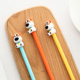 3 pcs/lot cartoon Cute dag pet gel pen kawaii pens school supplies stationery canetas material escolar papelaria