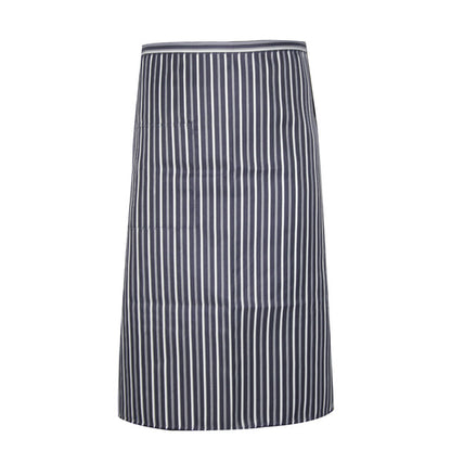 Polyester Stripe Apron Unisex Waterproof Oilproof Bib Apron Chef Waiter Kitchen  Cook Tool Home Restaurant Cooking Apron E5M1