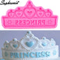 Sophronia DIY Princess Crown Silicone Cake Mold for Chocolate Jelly Baking Mould Sugar Craft Tool Fondant Cake Decorating Tools