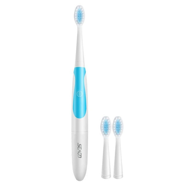 Seago SG-906 Sonic Electric Toothbrush Waterproof IPX7 Deep Clean Teeth Whitening Soft Brush for Adult Oral Care Oral Hygiene