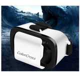 2016 HOT SALE fashion Google Cardboard VR BOX Virtual Reality 3D Glasses for For Samsungs7 S6 S5 S4 Very COOL