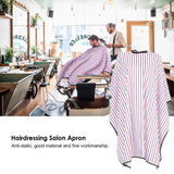 Salon Apron Hairdressing Gown Waterproof Cloth Haircutting Hair Dyeing Cape Anti-static Hair Styling Tool for Barber