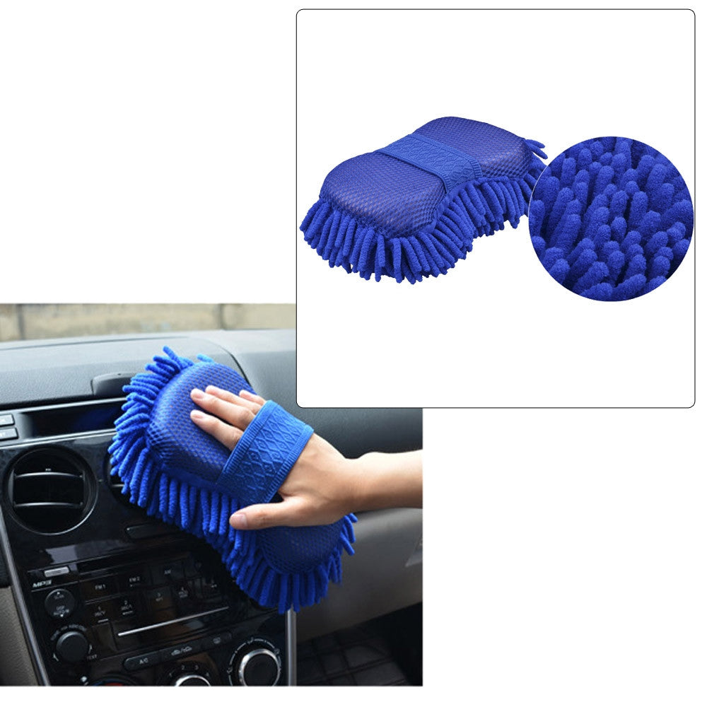 Hot New Microfiber Chenille Anthozoan Car Cleaning Sponge Towel Cloth Car Wash Gloves Car Washer Supplies