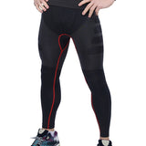 Man Sports Yoga Pants Elastic Tights Fitness Running Trousers