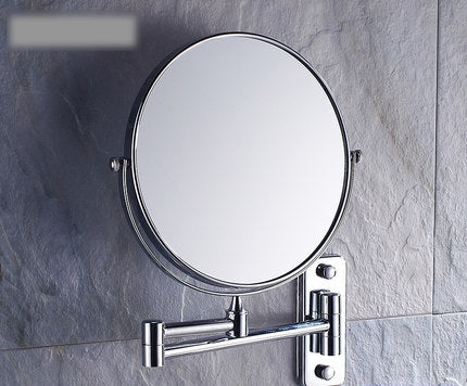 8 Inch Double Side Modern Bath Mirrors Shave Makeup Extend Arm 3x Magnifying Espelho Do Banheiro Bathroom Sanitary Accessories