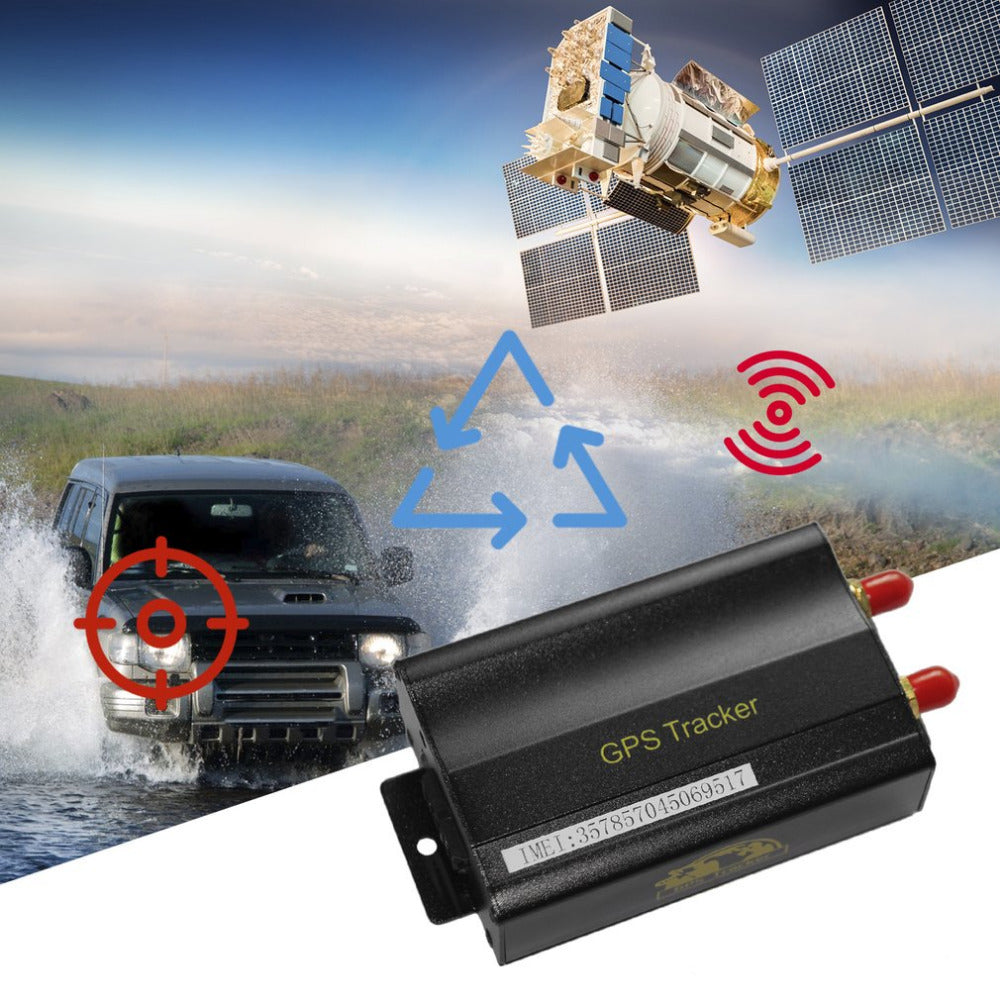 Professional GSM GPS Tracker For Car Motorcycle Built-in Battery Vehicle Tracking Device With Online Tracking System