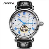 Sinobi Skeleton Watch Luxury Sapphire Crystal Machinery Men'S Watches