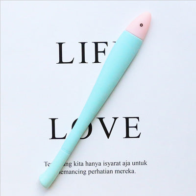 Cartoon animal fish student gel pen cute pens canetas material escolar kawaii staitonery paperlaria school supplies