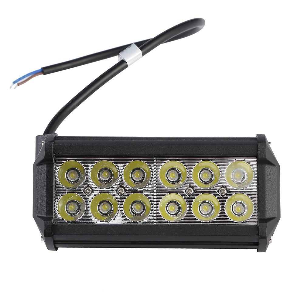 36W 12 LED Work Light Car Truck Boat Driving Fog Offroad SUV 4WD Bar 12V-24V