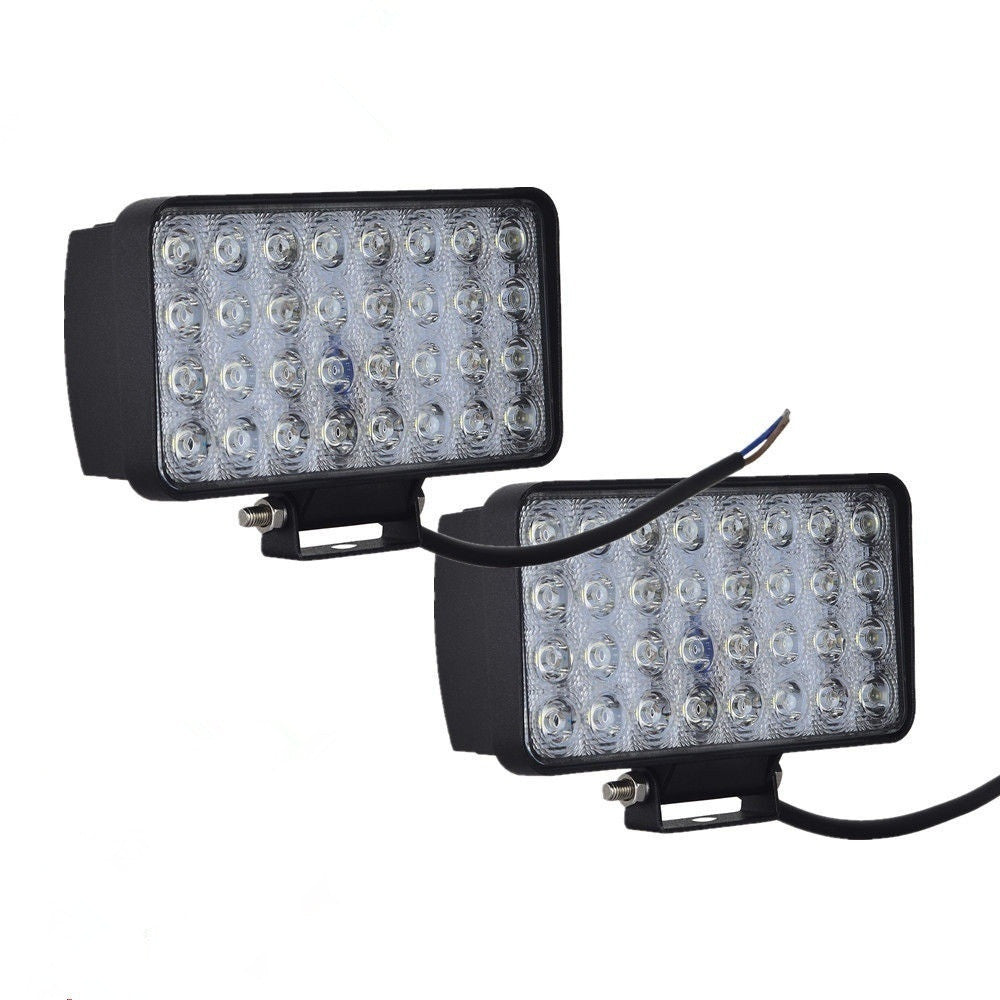 1pcs/2pcs 96W 32-LED LED Work Light Lamp Car OffRoad Boat Truck SUV for Jeep 12/24V Anti-explosion