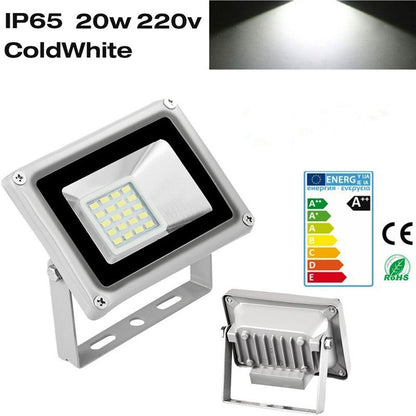 20W 220-240V LED SMD Flood Light Cool White IP65 Waterproof Outdoor Garden Lamp Spotlight