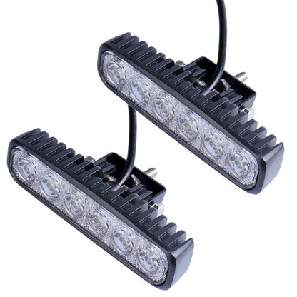 18W LED Driving Slim Work Light Bar Offroad for Truck Atv Boat 12V 24V DC