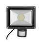 30W LED Flood Light SMD PIR Motion Sensor Garden Spot Lamp Waterproof AC85-265V