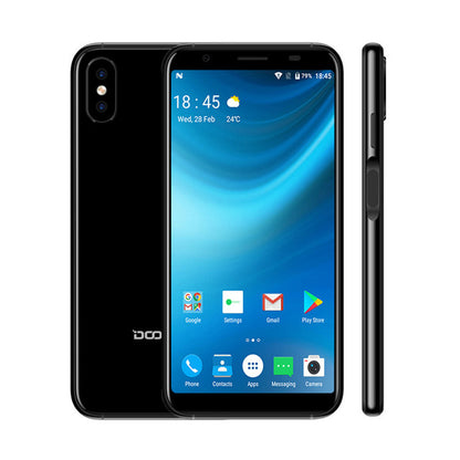 WCDMA 3G DOOGEE X55 Android 7.1 5.5inch Smartphones MTK6580 Quad Core 1GB RAM 16GB ROM 8.0MP+8.0MP 2800mAh Dual SIM Mobile Phone