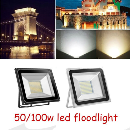 50W LED Floodlight Waterproof Outdoor Garden Lamps Floodlights IP65 Cool White/Warm White 220V/110V