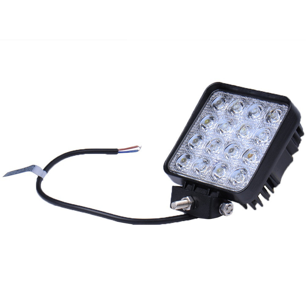 2X16 LED 48W ARBEITSSCHEINWERFER OFFROAD SCHEINWERFER 12V 24V 10-30V Flutlicht