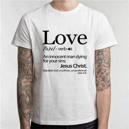 Your Love Never Fails Christian Religious Jesus Christ Spiritual Faith T Shirt Love Definition. Jesus Christ Love T-shirt