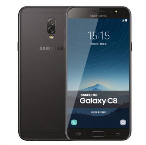 Samsung Galaxy C8 (SM-C7100) Super AMOLED FHD 4G RAM 64G ROM 16MP Front Camera dual sim Octa Core Lte 4G Mobile Phone