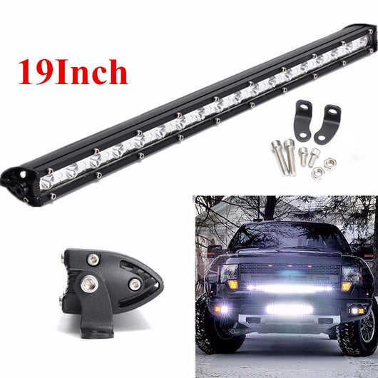 19 Inch 40W LED Work Light Bar Spot Flood Combo Driving Lamp Waterproof LED Work Light For Jeep SUV ATV Offroad Truck