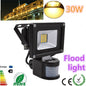 20W AC 85-265V SMD LED PIR Sensor Flood Light Warm White Landscape Spotlight Wall Lamp