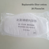 Respirator Gas mask Filter cotton Dust-proof Anti-fog and haze Anti-particles Anti fiber industrial safety equipment